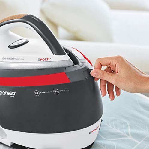 Polti Vaporella Next VN 18.30 Centro de planchado con caldera de alta presión, 6 bar, autonomía ilimitada, steam pulse 350g, función TURBO y ECO, Gris