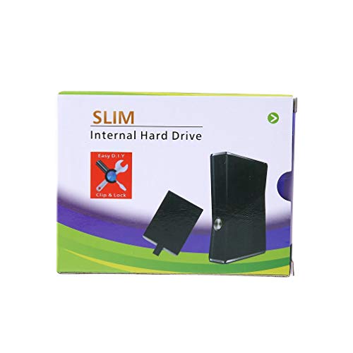 POO Disco duro para consola de juegos Xbox 360 Slim 60GB/120GB/250GB/320GB/500GB negro 60GB