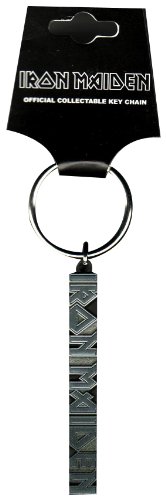 Portachiavi Iron Maiden Logo (Metallo)