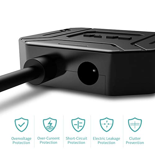 POSUGEAR Cable USB 3.0 a SATA I/II/III para SSD HDD de 2.5/3.5 Pulgadas, Soporta UASP Adaptador de Disco Duro, con Adaptador de Corriente Externo 12V 2A