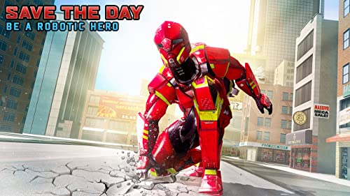 Power Robot Rangers Fighting Mission Game 3d: Transformando Future Robot Legacy Wars Vegas Gangster Crime City Simulador Aventura