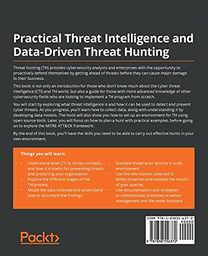 Practical Threat Intelligence and Data-Driven Threat Hunting: A hands-on guide to threat hunting with the ATT&CK™ Framework and open source tools