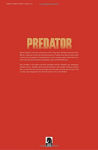 Predator: The Original Comics Series - Concrete Jungle and Other Stories