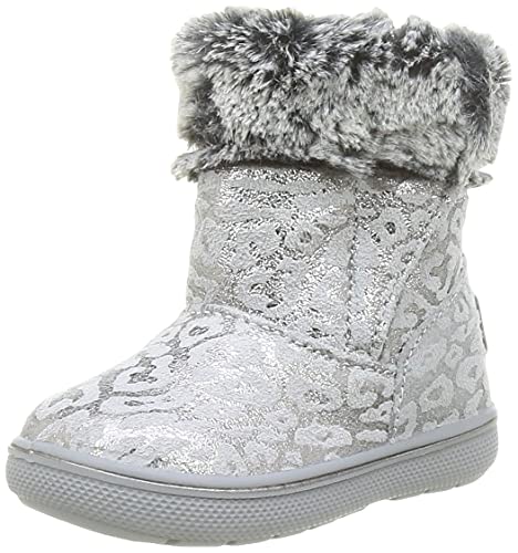 PRIMIGI PSN 83565, Botas Cortas al Tobillo Bebé-Niñas, Perla, 20 EU