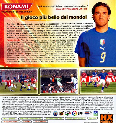 Pro Evolution Soccer 6 [Importación italiana]