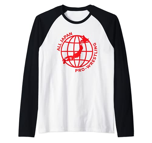 Pro Wrestling Wrestler Japanese Inspired Japan Related Camiseta Manga Raglan
