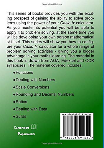 Problem Solving with the Casio fx Calculator Part 3: GCSE Key Stage 4 Maths