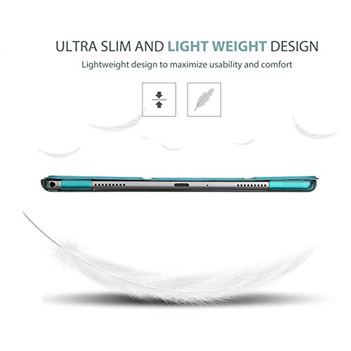 ProCase Funda para Galaxy Tab A7 10.4" 2020 T500 T505 T507, Carcasa Delgada con Posterior Translúcido para Tableta Galaxy Tab A7 10.4 Inch SM-T500/T505/T505N/T507 Versión 2020 - Esmeralda