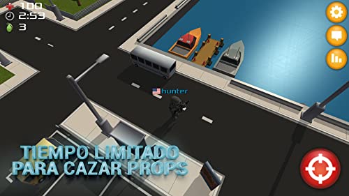 Prop Hunt - Juego Multijugador Escondite TPS Tirador Conectado