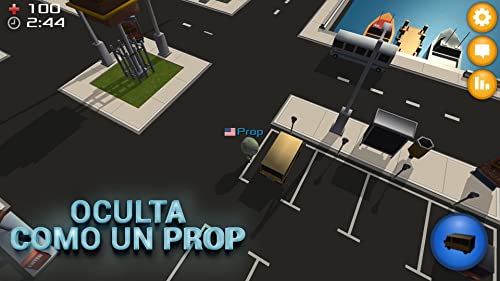 Prop Hunt - Juego Multijugador Escondite TPS Tirador Conectado