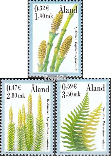 Prophila Collection Finlandia - Aland 187-189 (Completa.edición.) 2001 Las Plantas de Spore (Sellos para los coleccionistas) Plantas / Hongos