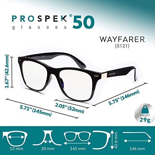 PROSPEK - Gafas para ordenador con filtro de luz azul - Protege tus ojos