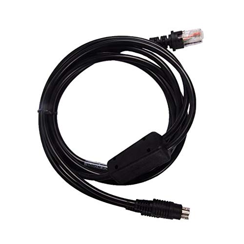 PS2 KBW Cable para Honeywell Metrologic MS7120 MS9540 MS5145 Escáner de código de barras, 6FT 2M Cable de cuña de teclado recto