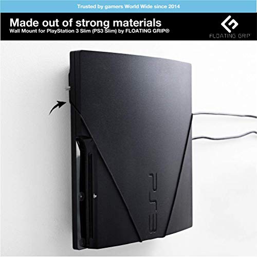 PS3 Slim Wall Mount by FLOATING GRIP®