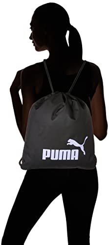 Puma Phase Gym Sack Bolsa De Cuerdas, Unisex Adulto, Black/Sweet Lavender, OSFA