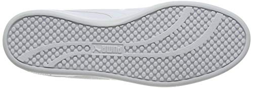 PUMA Smash Wns v2 L, Zapatillas Bajas, para Mujer, Blanco (Puma White-Puma White), 39 EU