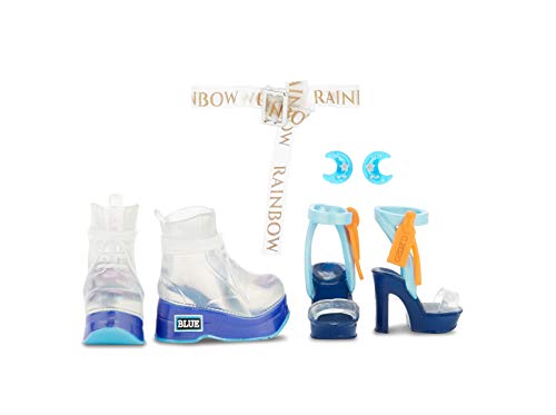 Rainbow High Muñeca de Moda - Skyler Bradshaw Muñeca en Azul con Conjuntos Elegantes, Accesorios y Soporte para Muñeca, Rainbow High Serie 1, Regalo Óptimo para Niñas a Partir de 6 Años