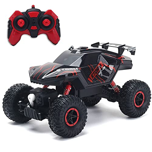 RC Cars Off-Road Remote Control Truck 2.4GHZ 5 Kinds of Light One-Key Spray 4WD Bigfoot Tires Radio Remote Control Vehicle Model Cars for Kids Teens Adults Gift