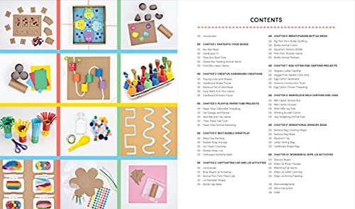 Recycle and Play: Awesome DIY Zero-Waste Projects to Make for Kids - 50 Fun Learning Activities for Ages 3-6