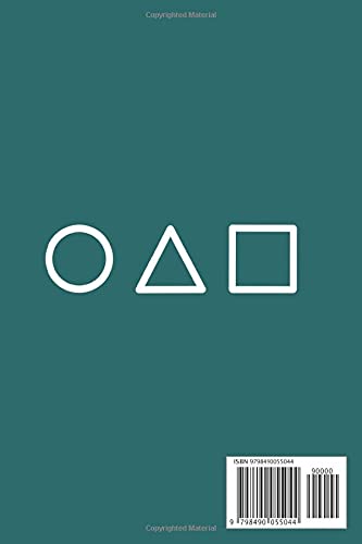 Red Light Green Light Doll Squid Game Journal Notebook Diary Planner Gift for Kdrama lovers, Cute Aesthetic (6"x9"): 무궁화 꽃 이 피었 습니다 (오징어게임)