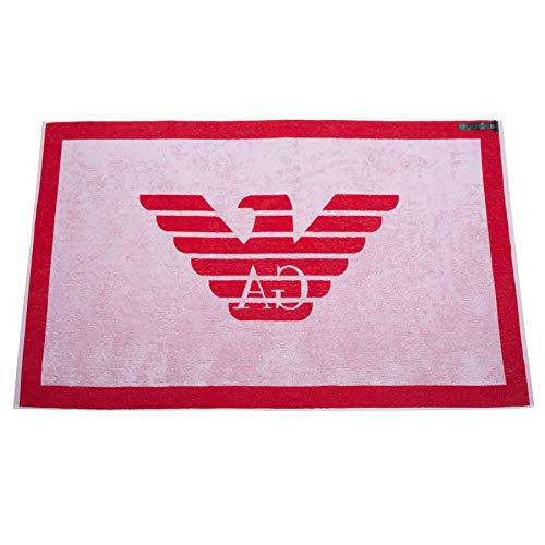 Red Towel Beachwear Pop Contrast Albornoz, Rojo (Fiamma 00175), Medium (Talla del Fabricante: TU) para Hombre