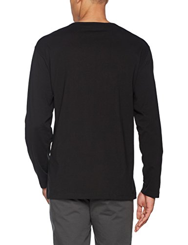 REPLIKA JEANS 99680 Camiseta de Manga Larga, Negro (Black 0099), XL para Hombre