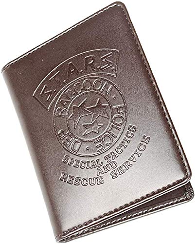 Resident Evil Biohazard S.T.A.R.S RPD Cartera Leon S. Kennedy ID Holder | Chris Jill Wesker Cosplay