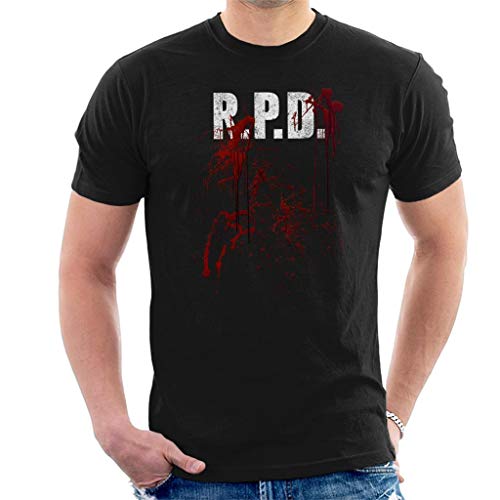 Resident Evil Raccoon City Police Department Men's - Camiseta Negro XXL