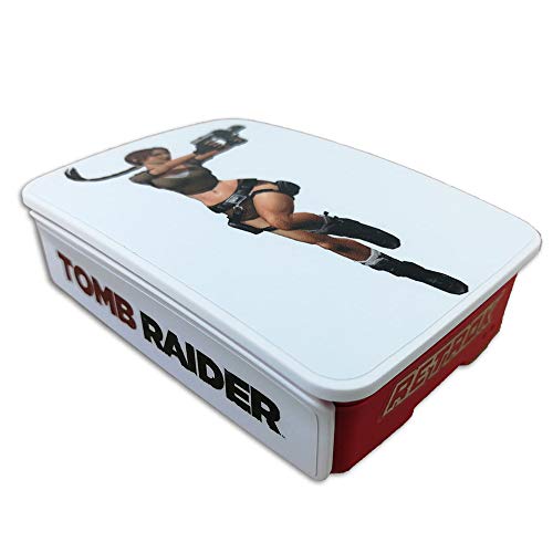 RetroK Case Raspberry + Set Stickers + Disipadores PI3B+ PI3B PI2 – Tomb Raider