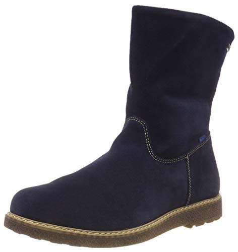 Richter Kinderschuhe Audi, Botas Plisadas para Niñas, Azul (Atlantic 7200), 30 EU
