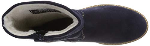 Richter Kinderschuhe Audi, Botas Plisadas para Niñas, Azul (Atlantic 7200), 30 EU