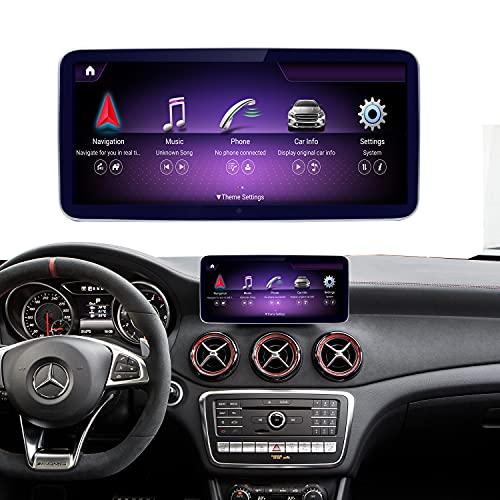 Road Top Android 11 Car Stereo 10.25 "6GB + 128GB Pantalla táctil para automóvil para Mercedes Benz GLA CLA A Class X156 C117 2016-2018 NTG5.0, CarPlay inalámbrico / con cable integrado y Android Auto