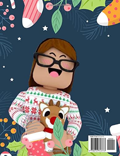 Róblox Coloring Book For Christmas: 50+ Illustrations For Kids And Adults Relaxation,A Collection Of Amazing Pictures Can Help You Fun In Christmas 2021-2022