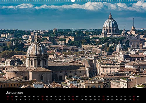 Rom - Impressionen aus der ewigen Stadt (Premium, hochwertiger DIN A2 Wandkalender 2022, Kunstdruck in Hochglanz): Fotografische Impressionen aus der ewigen Stadt am Tiber (Monatskalender, 14 Seiten )