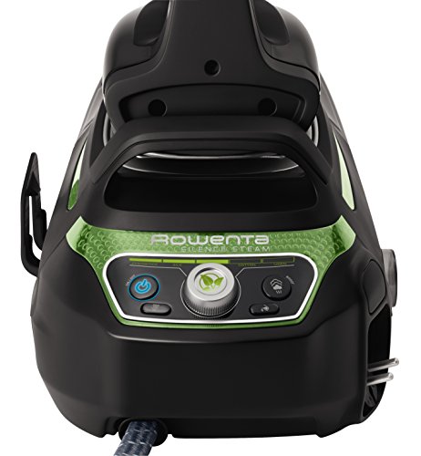 Rowenta DG8985F0 Silence Steam Extreme - Centro de planchado de 7,5 bares, autonomía ilimitada, golpe vapor 500 g/min, silencioso, recolector cal, suela Microsteam Laser 400 3D, calentamiento rápido