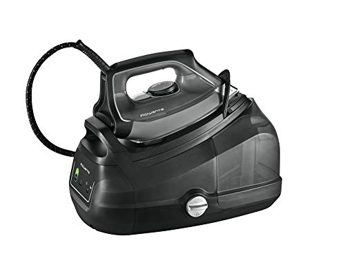 Rowenta Perfect Steam Pro DG8622 Centro de Planchado de VAP, plástico, Negro, Gris