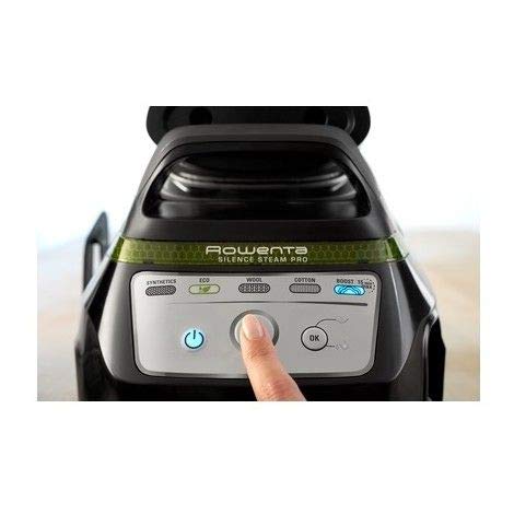 Rowenta Silence Steam Pro DG9266 2800 W 1,3 L Suela Microsteam 400 Negro, Verde - Centro de planchado (2800 W, 8 bar, 1,3 L, 600 g/min, 150 g/min, Suela Microsteam 400)