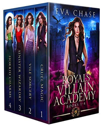 Royals of Villain Academy: Books 1 - 4 (Villain Academy Box Sets) (English Edition)