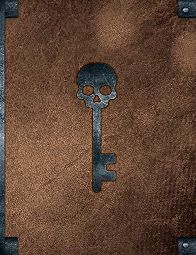 RPG Journal: Large Dot Grid notebook for Tabletop RPGs (Master Key)