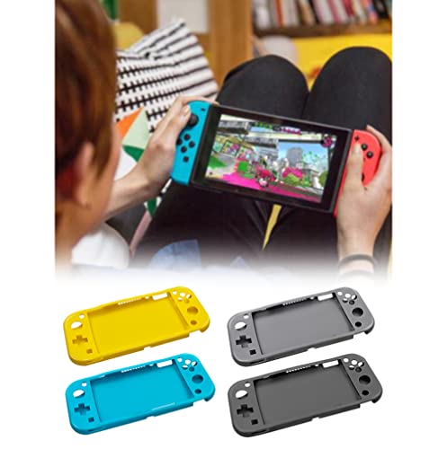 RRunzfon Estuche Protector Compatible con Nintendo Switch Lite Console Anti-Scratch Cover Grey para electrónica doméstica