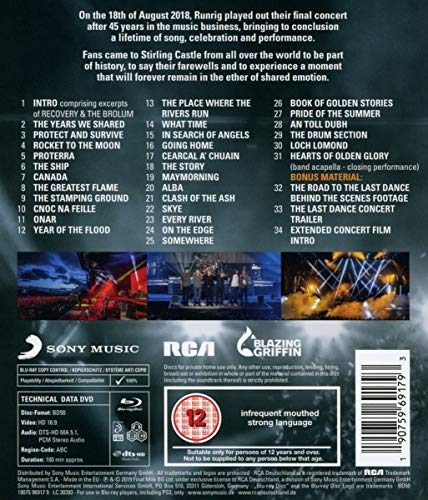 Runrig - The Last Dance - Farewell Concert Film [Italia] [Blu-ray]