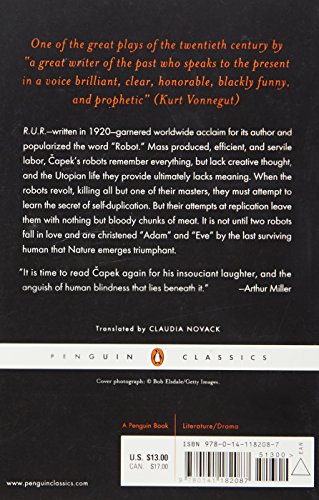 R.U.R. Rossum's Universal Robots (Penguin Classics) [Idioma Inglés]