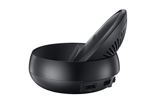 Samsung DeX Station - CPU y cargador para Samsung S8 y S8 Plus (conectores HDMI, USB y Lan), color negro [Incluye accesorios de carga]- Version española
