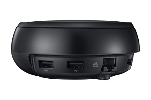 Samsung DeX Station - CPU y cargador para Samsung S8 y S8 Plus (conectores HDMI, USB y Lan), color negro [Incluye accesorios de carga]- Version española