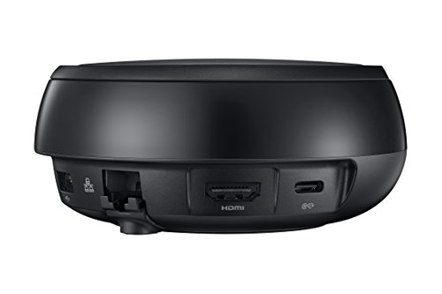 Samsung DeX Station - CPU y cargador para Samsung S8 y S8 Plus (conectores HDMI, USB y Lan), color negro [Incluye accesorios de carga]- Version española