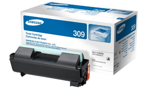 Samsung MLT-D309S tóner y Cartucho láser - Tóner para impresoras láser (10000 páginas, Laser, ML-5510N/5510ND/6510ND, 840g, 1,57 kg, 412 x 234 x 204 mm) Negro
