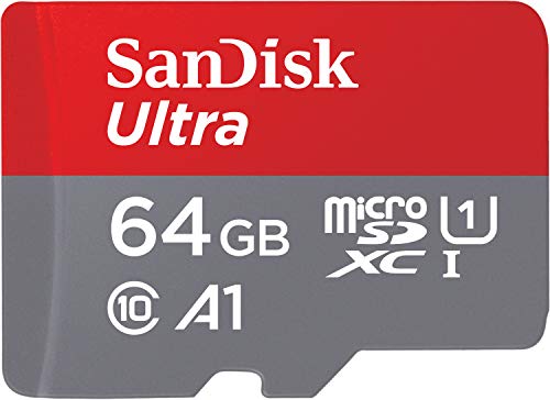 SanDisk Ultra de 64 GB, Tarjeta microSDXC UHS-I para Chromebook con adaptador SD y velocidad de transferencia de hasta 120 MB/s