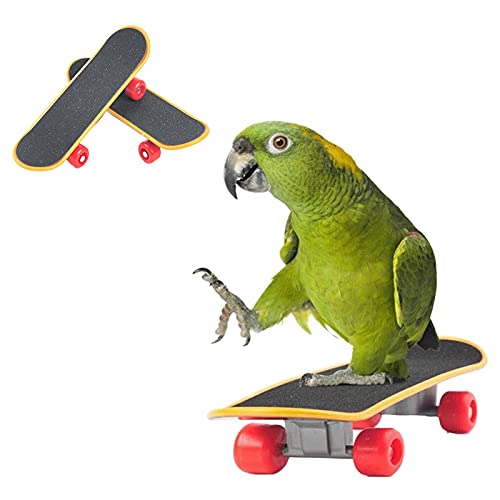Sano Juguetes Para Loros Interesante Juego de Juguetes Para Loros Loro Juguetes Anillo de Entrenamiento 7 Piezas Juguete de Loro Loros Carrito Compras Aves Monopatín Usado para Entrenamiento de Aves