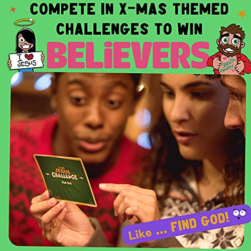 Santa VS Jesus - The Epic Christmas Party Card Game for Families, Friends, Adults and Large Groups by Komo Games LTD