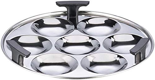 Satisfactory Nation Juego de 6 piezas para cocinar wok Idli Maker Dhokla Maker Steamer Maker Kadhai